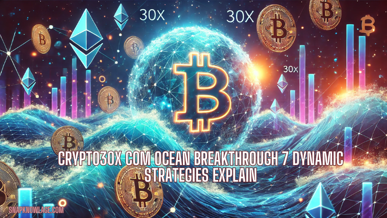 Crypto30x com ocean breakthrough 7 dynamic strategies Explain