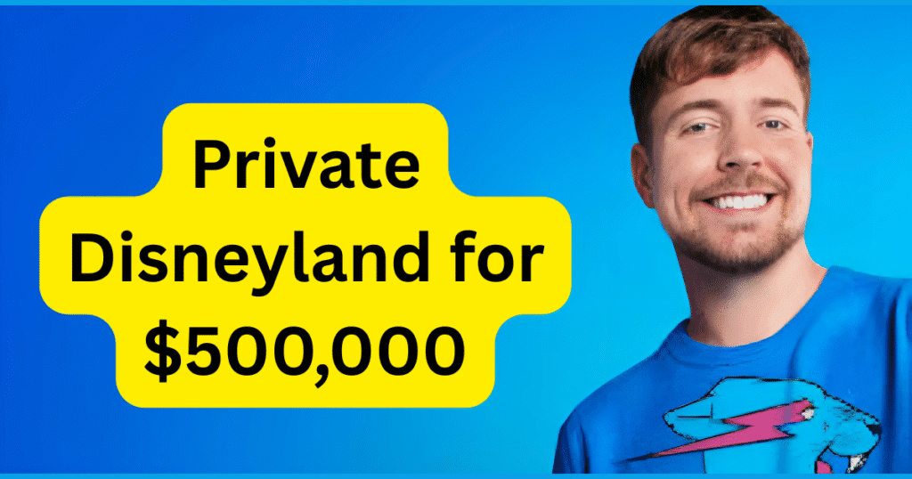 Private Disneyland for $500,000