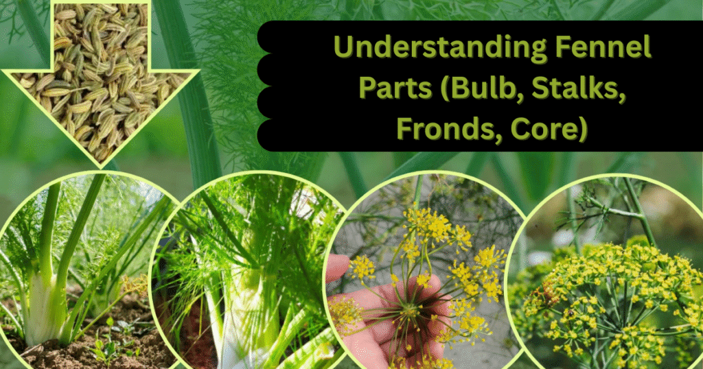 Understanding Fennel Parts (Bulb, Stalks, Fronds, Core)