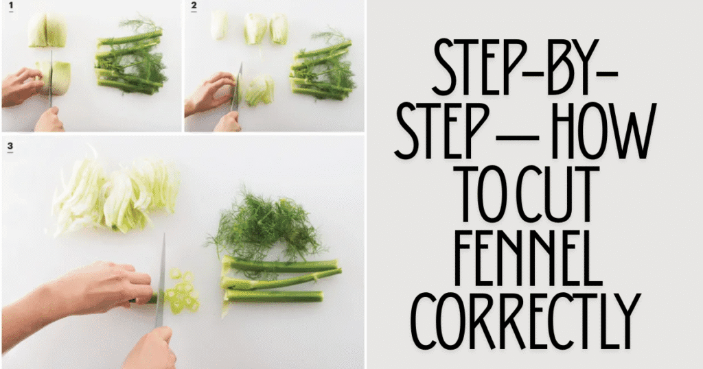 Step-by-Step — How to Cut Fennel Correctly